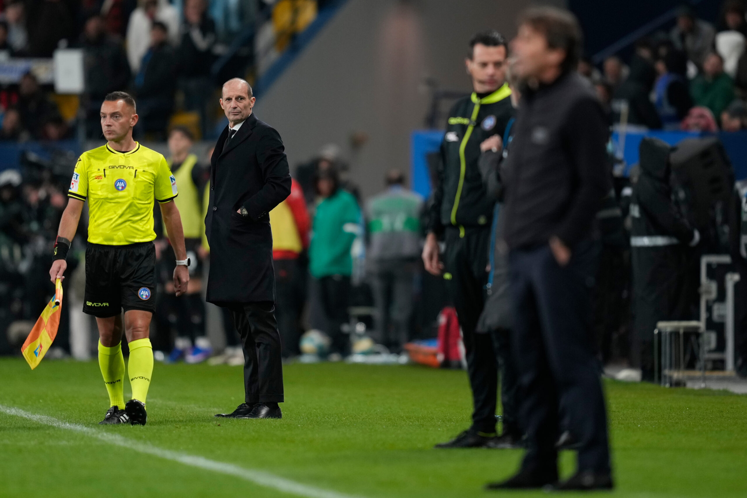 Allegri contro Oriali in Supercoppa, la denuncia del Napoli: cosa è successo
