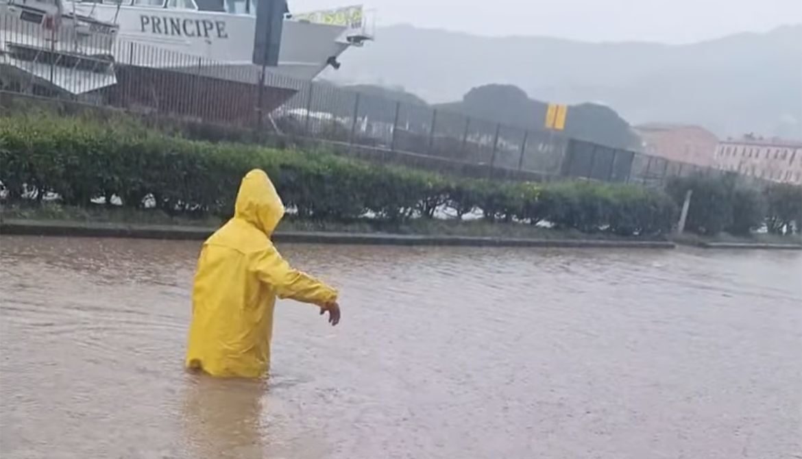 Isola d’Elba, allerta maltempo: strade impraticabili e rischio frane e allagamenti