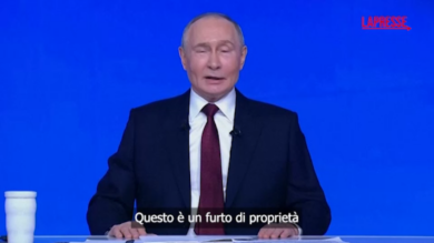 Ucraina, Putin: "Il piano Ue è un furto di proprietà"
