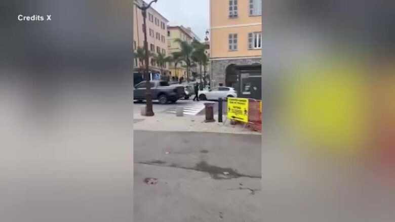 Ajaccio, il video dell’uomo armato di coltello ucciso dalla polizia in centro
