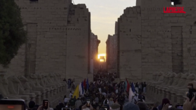 Solstizio d'inverno, in Egitto il sole si allinea con l'antico Tempio di Amon-Ra