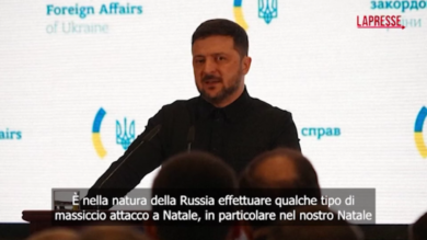 Ucraina, Zelensky: "Temiamo massicci attacchi russi nel periodo di Natale"