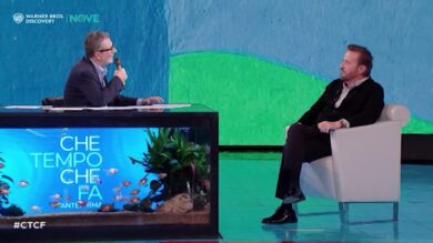 Christian De Sica a "Che Tempo che Fa": il cenone di Natale in pigiama con Carlo Verdone