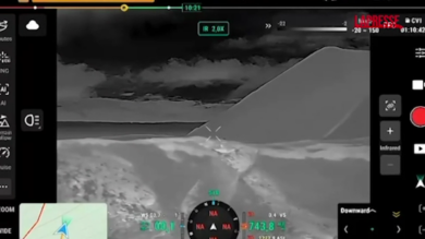 Ascoli Piceno, soccorsi due alpinisti sui Monti Sibillini: individuati usando un drone