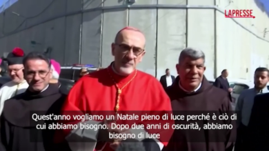 Natale 2025, Pizzaballa guida la tradizionale processione da Gerusalemme a Betlemme