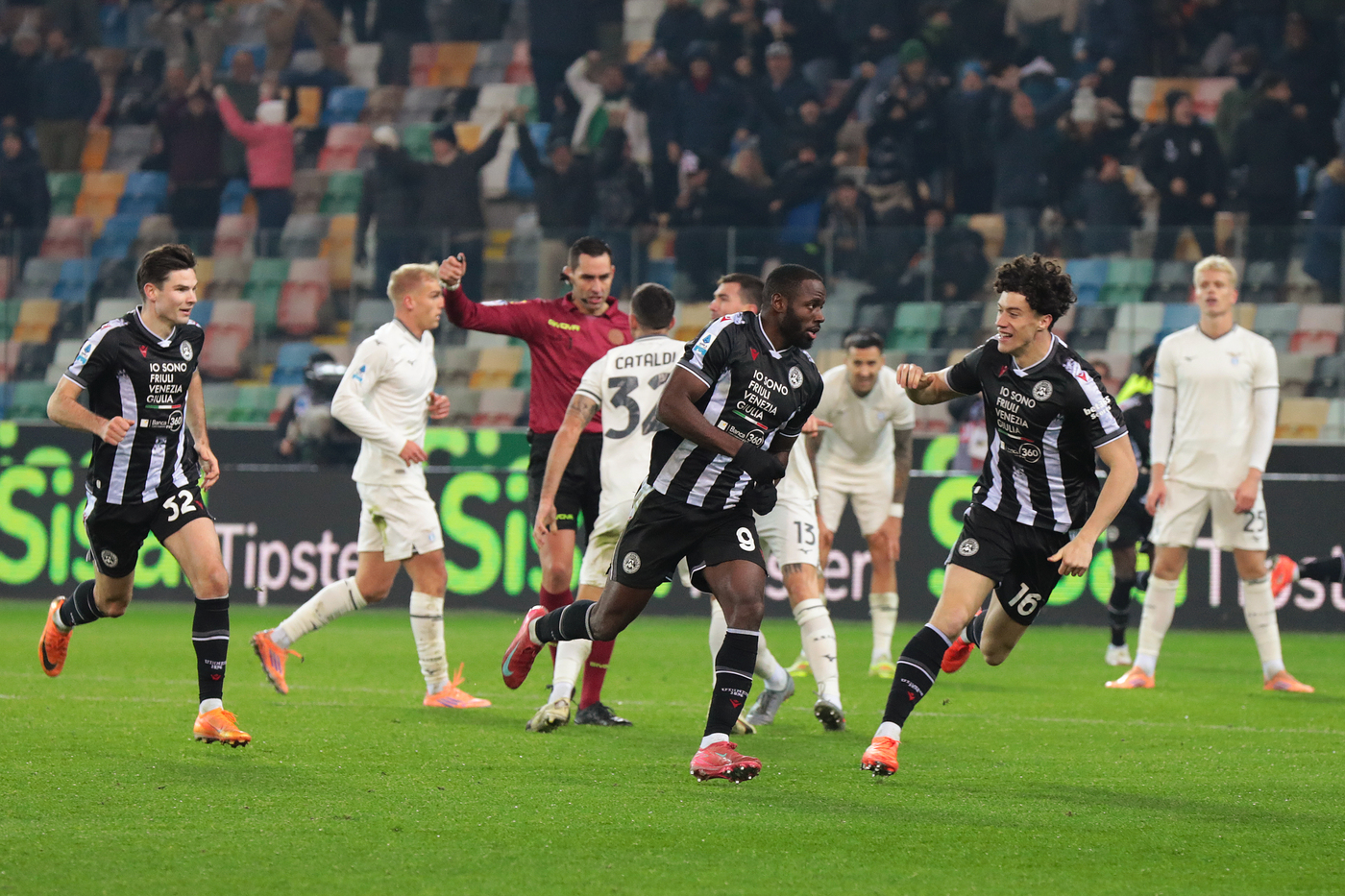 Udinese Lazio 1 1, Davis pareggia al 95?