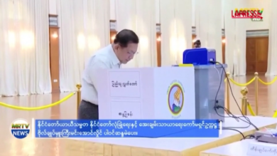 Elezioni in Myanmar, il leader della giunta militare Min Aung Hlaing al voto