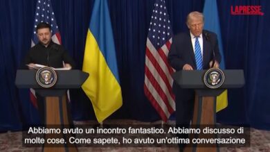 Ucraina, Trump dopo l'incontro con Zelensky: "Siamo molto vicini alla soluzione"