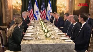 Vertice Trump-Netanyahu a Mar-a-Lago: le immagini