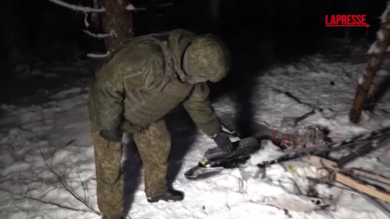 Ucraina, Mosca diffonde video di un drone che sarebbe coinvolto nell'attacco alla residenza di Putin