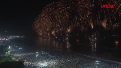 Capodanno 2026, oltre due milioni di persone a Copacabana