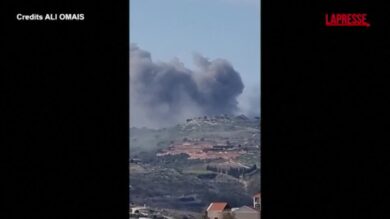 Raid aerei israeliani nel sud del Libano