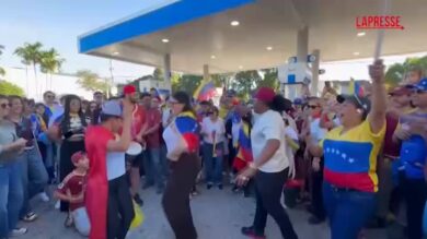 Venezuela, festeggiamenti nel sud della Florida per la cattura di Maduro
