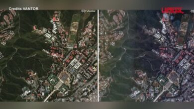 Venezuela, i quartieri di Caracas prima e dopo gli attacchi Usa: le immagini dal Satellite