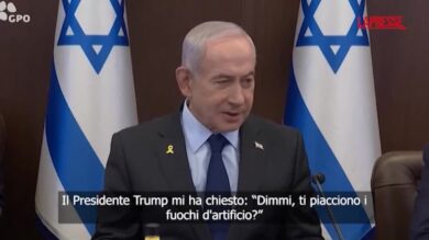 Gaza, Netanyahu: "Grande intesa con Trump. Condizione necessaria è disarmo di Hamas"