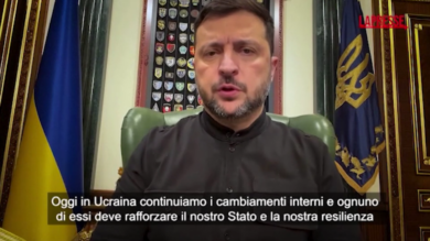 Ucraina, Zelensky: "Cambiamenti in politica interna per rafforzare resilienza"