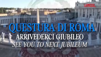 Giubileo 2025, la clip della Polizia che ripercorre l'accoglienza dei fedeli