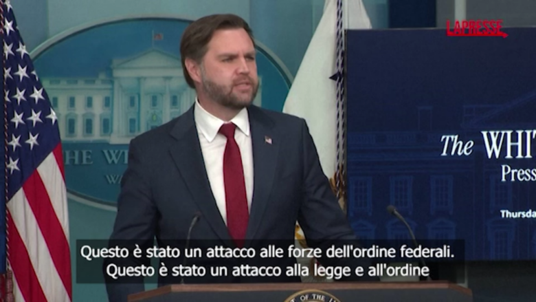 Minneapolis, JD Vance difende i federali: "E' stato un attacco al popolo americano"