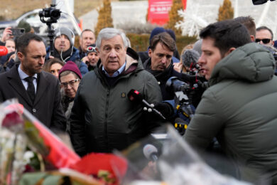 Tajani il 13 gennaio in Parlamento su Venezuela e Crans-Montana