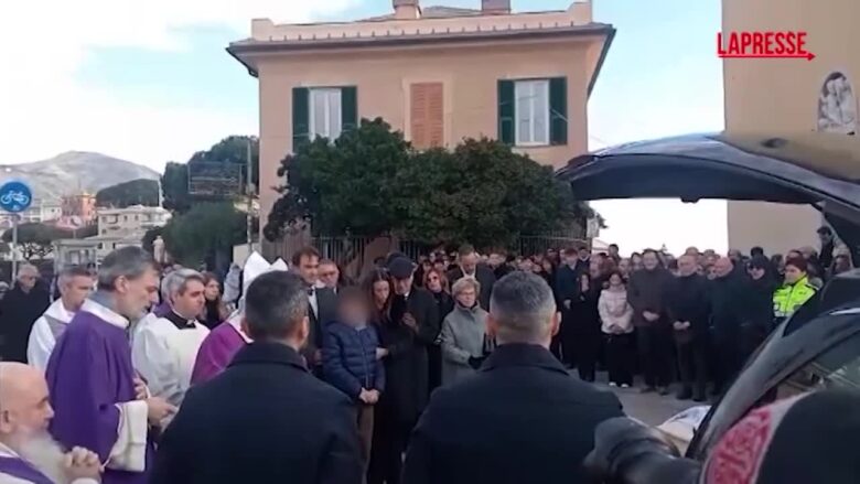 Crans-Montana, a Genova commozione al funerale di Emanuele Galeppini