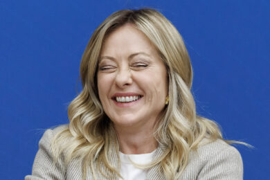 Conferenza stampa di inizio anno della premier Giorgia Meloni