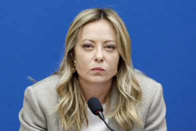 Conferenza stampa di inizio anno della premier Giorgia Meloni