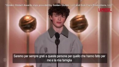 Golden Globe 2026, il 16enne Owen Cooper premiato per ‘Adolescence’
