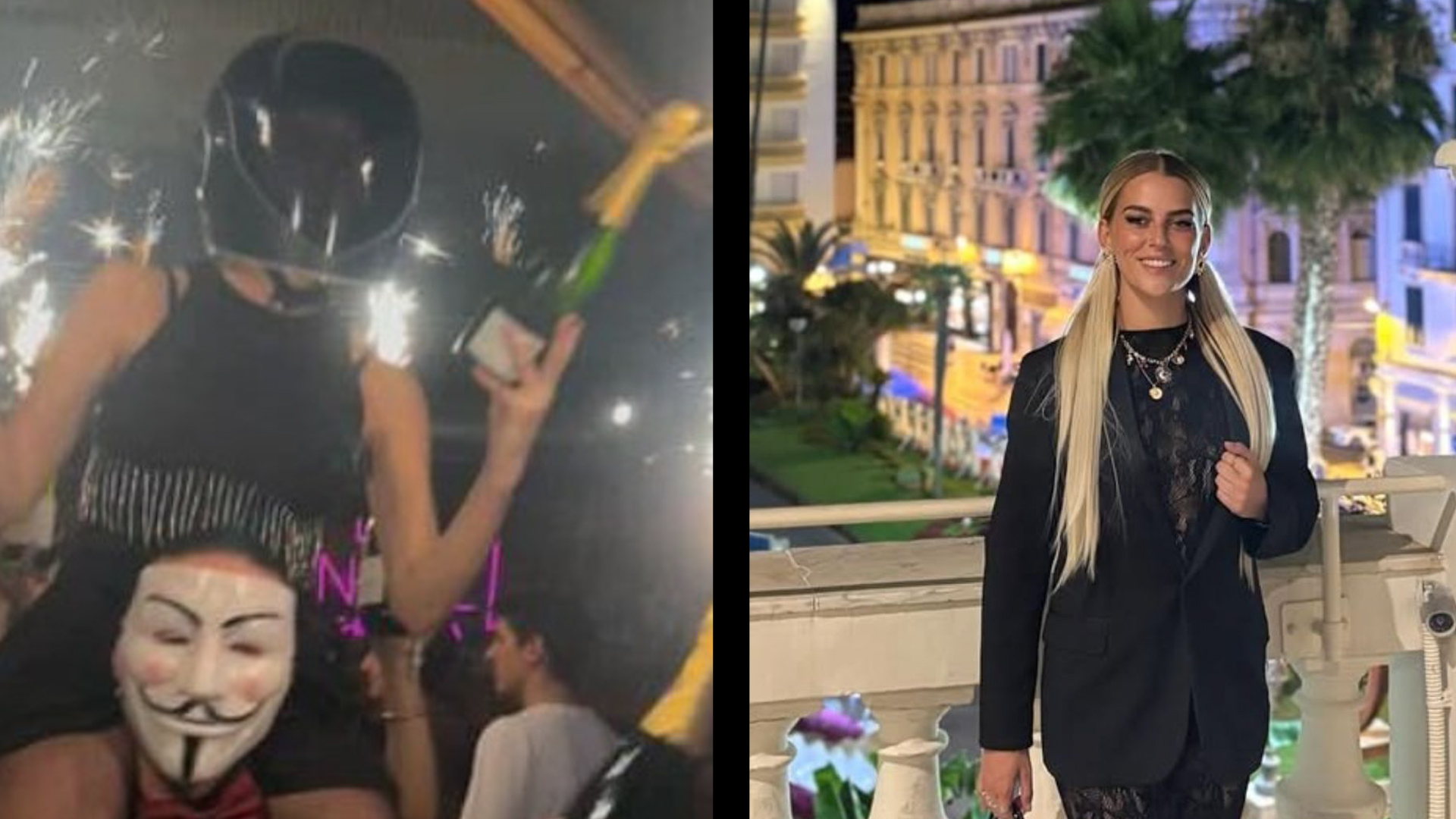 Cyane Panine, chi era la ragazza col casco dell’incendio di Crans Montana