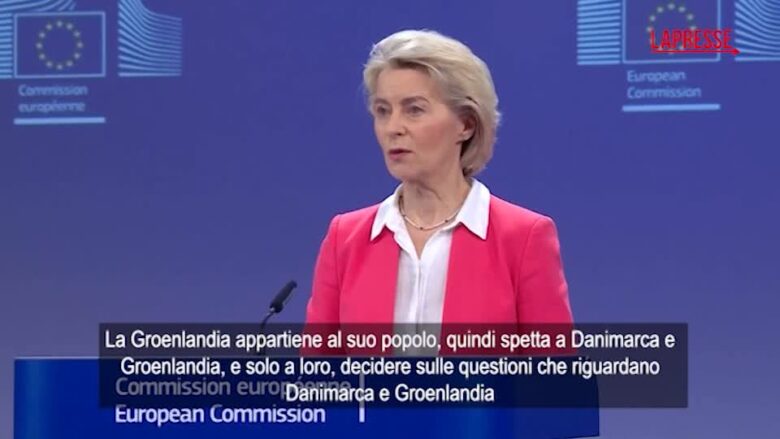 Groenlandia, von der Leyen: "Appartiene al suo popolo"