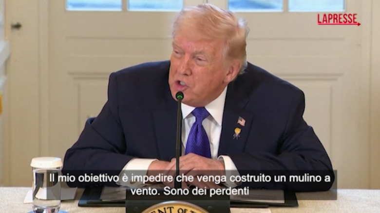 Usa, Trump contro le società eoliche offshore: "Perdono denaro e distruggono il paesaggio"