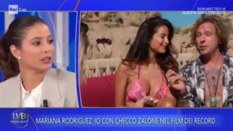 Mariana Rodriguez: "Scelta per film Zalone dopo un provino girato a casa"