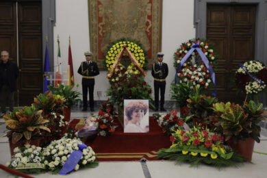 Camera Ardente di Valeria Fedeli in Campidoglio 15 Gennaio 2026 (foto di Cecilia Fabiano/ LaPresse)