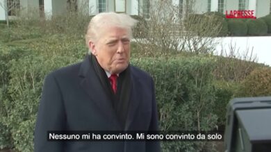Iran, Trump: "Mi sono convinto da solo a non attaccare"