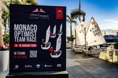 Yacht Club de Monaco, primo giorno di gare per la Monaco Optimist Team Race