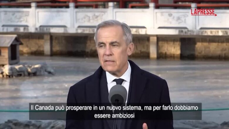 Cina-Canada, Carney da XI: "Costruiamo nuova partnership strategica"