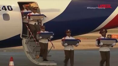 Venezuela, rimpatriate a Cuba le salme dei 32 ufficiali uccisi in raid Usa