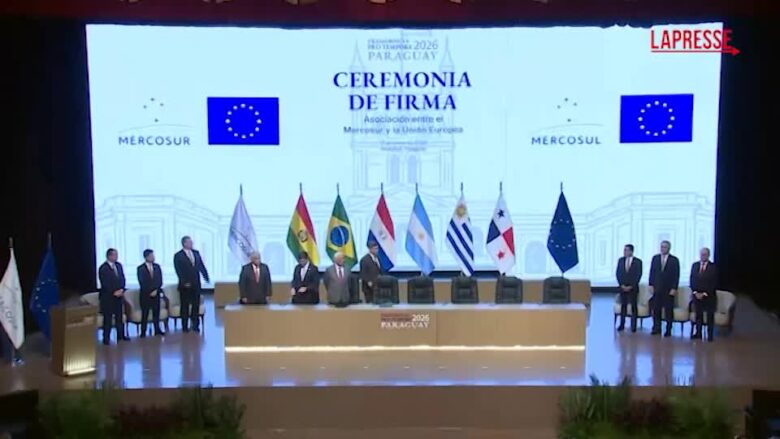 Mercosur, accordo con la Ue dopo 25 anni di negoziati: il momento della firma