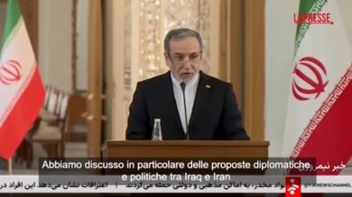 Iran-Iraq, Araghchi: "Discussioni su relazioni diplomatiche e politiche tra i due paesi"
