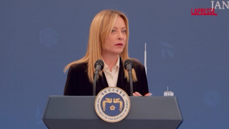 Meloni in Corea del Sud: presidente Lee invitato a Roma