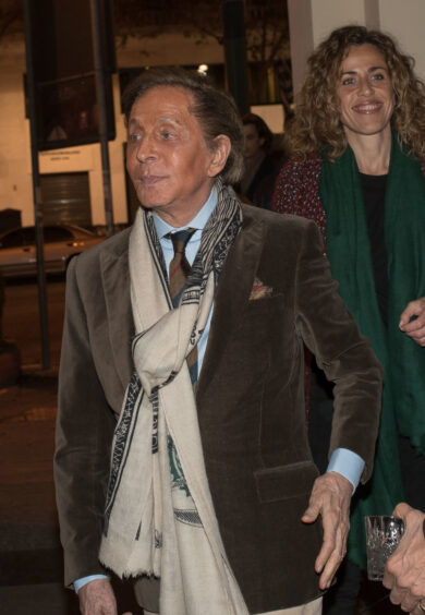 Valentino Garavani (CREDIT ARISTIDIS VAFEIADAKIS VIA ZUMA WIRE)