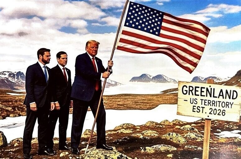 Trump pubblica un messaggio privato di Macron, sui social anche la bandiera Usa in Groenlandia