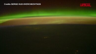 Aurora boreale vista dallo spazio: le immagini spettacolari dalla Iss
