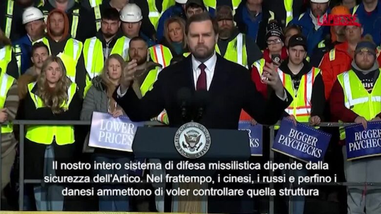Groenlandia, Vance: "I negoziati con la Nato stanno andando bene"