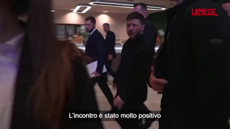 Ucraina, Zelensky vede Trump a Davos: "E' stato un incontro molto positivo"