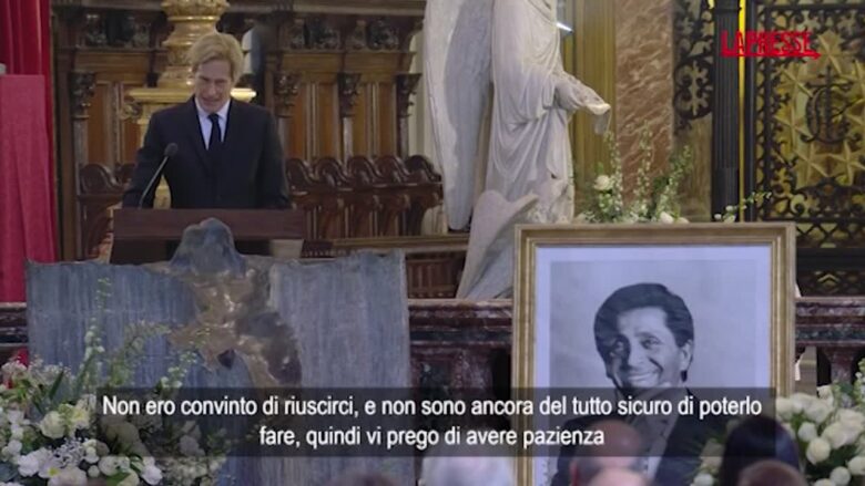 Funerali Valentino, Hoeksema: "Oggi non dico addio ma grazie"