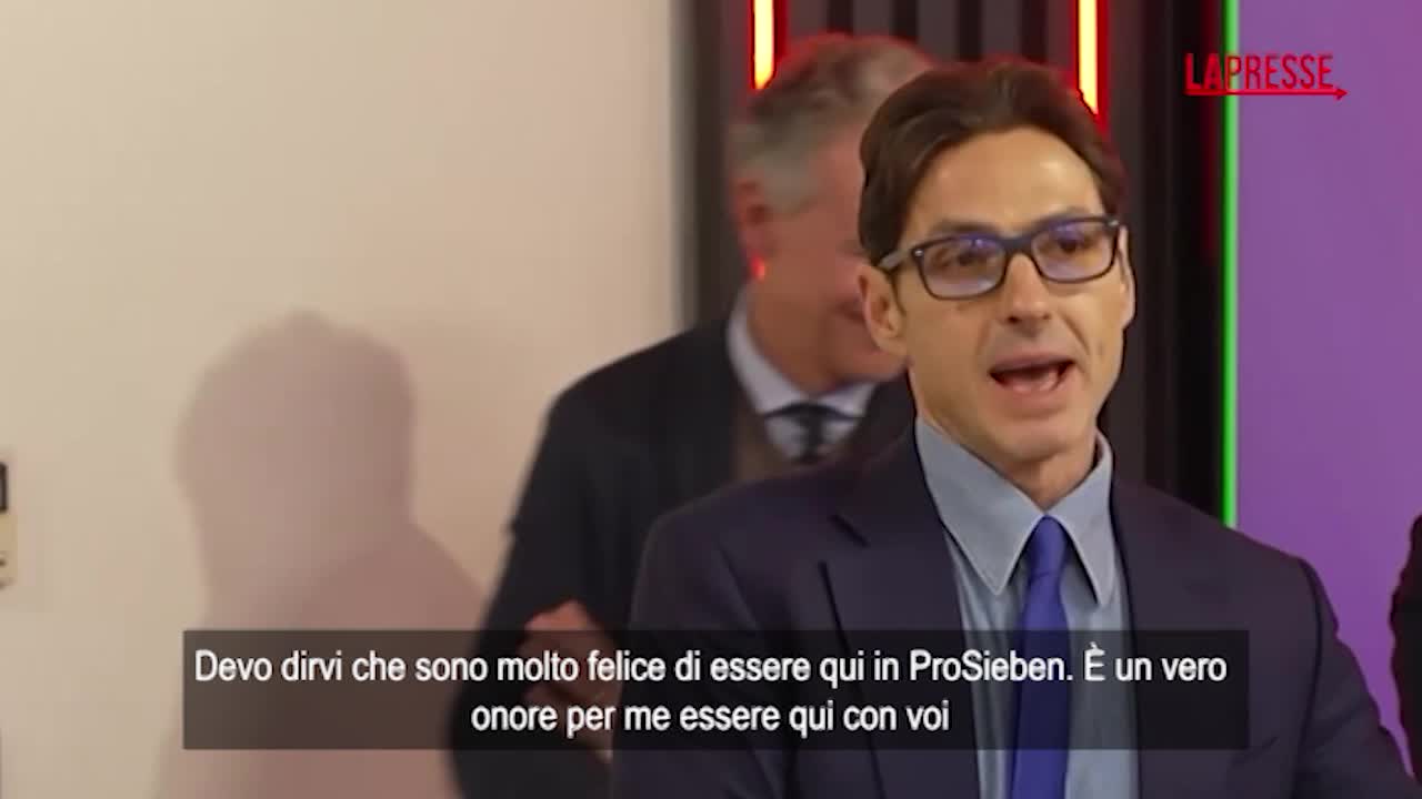 Mediaset, Pier Silvio Berlusconi visita ProSieben: "Uniti diventeremo più forti"