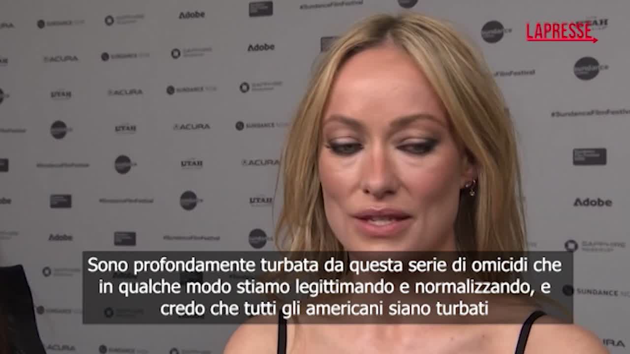 Minneapolis, Olivia Wilde condanna l Minneapolis, Olivia Wilde condanna l