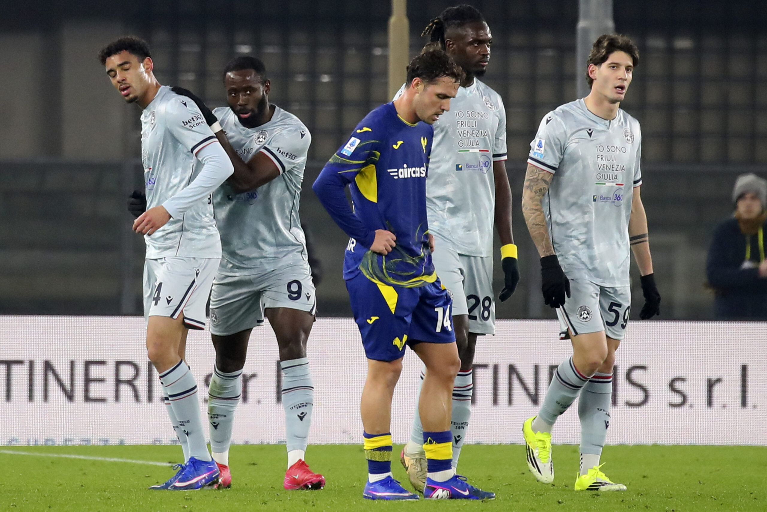 Hellas Verona – Udinese 1-3, padroni di casa penultimi in classifica
