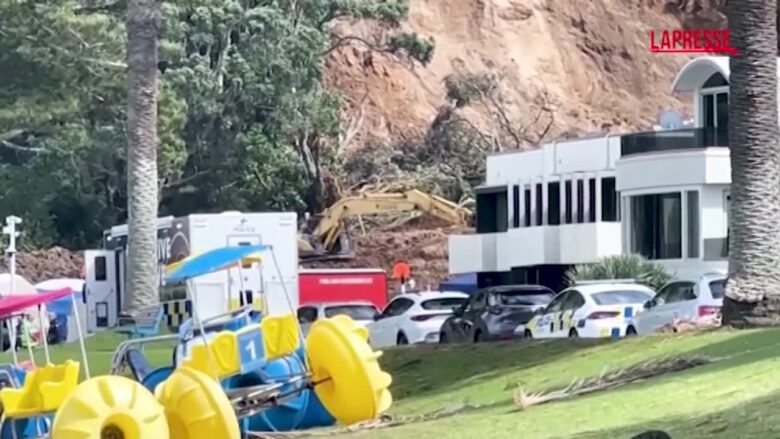 Nuova Zelanda, continuano le ricerche dei sei dispersi dopo la frana al Beachside Holiday Park