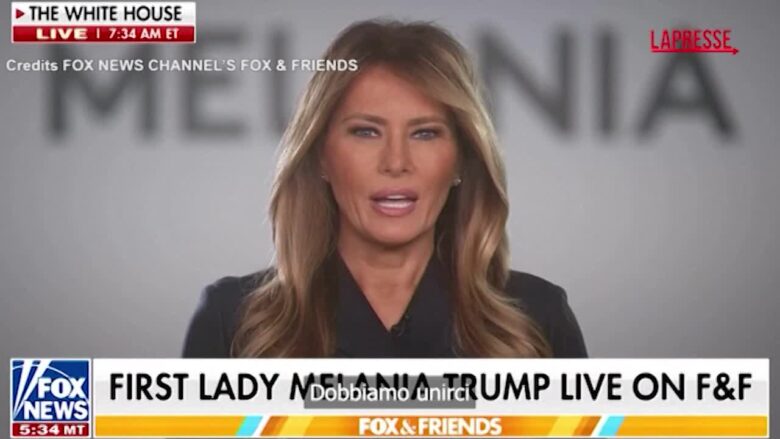 Minneapolis, Melania Trump lancia appello all'unità: "Proteste siano pacifiche"